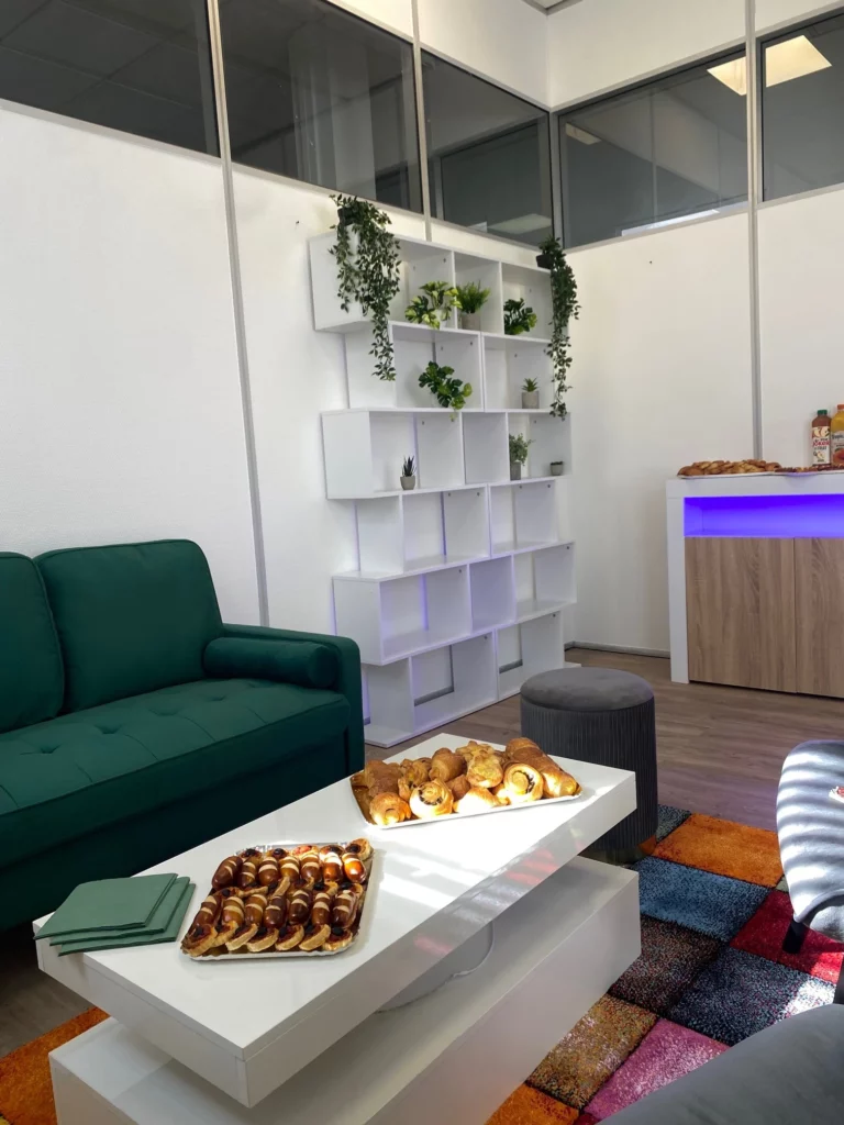 lounge du centre d'affaires Toda